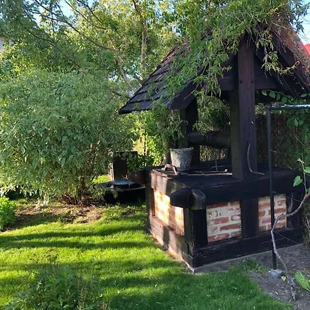 Reetdach In Mit Gepflegtem Garten *